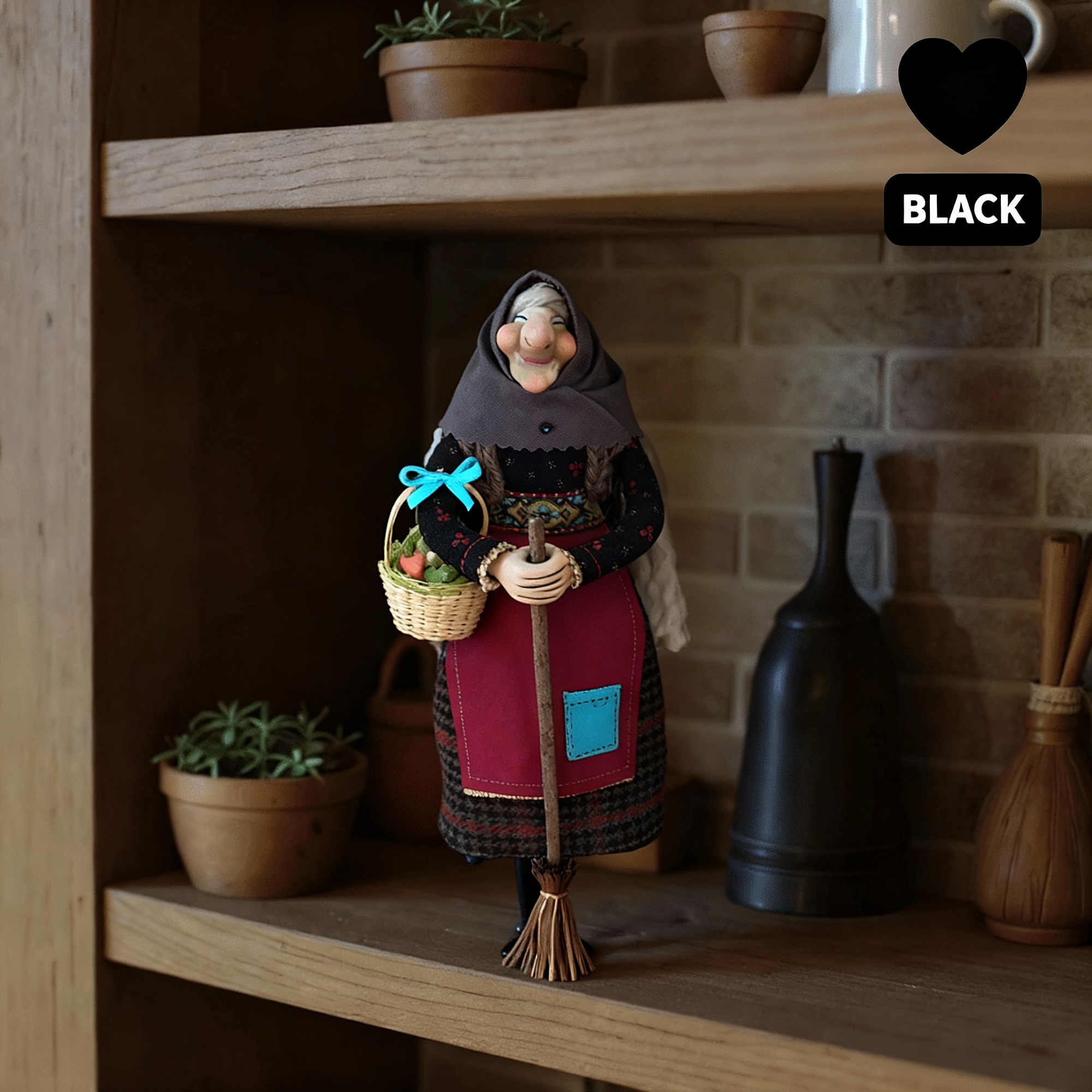 Handmade Kitchen Witch Doll
