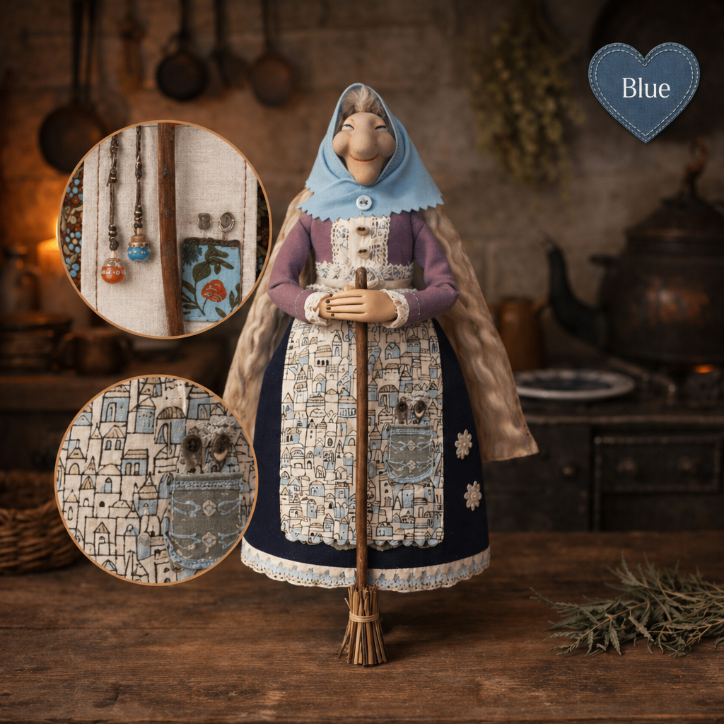 Handmade Kitchen Witch Doll