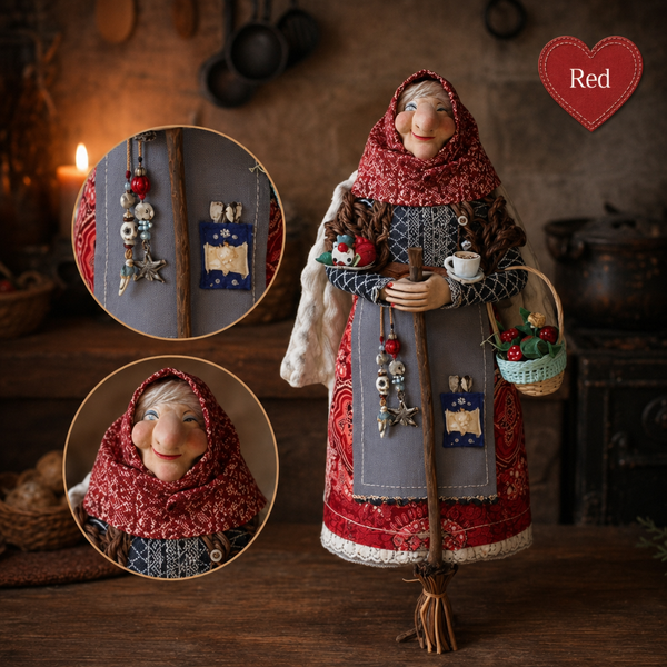 Handmade Kitchen Witch Doll