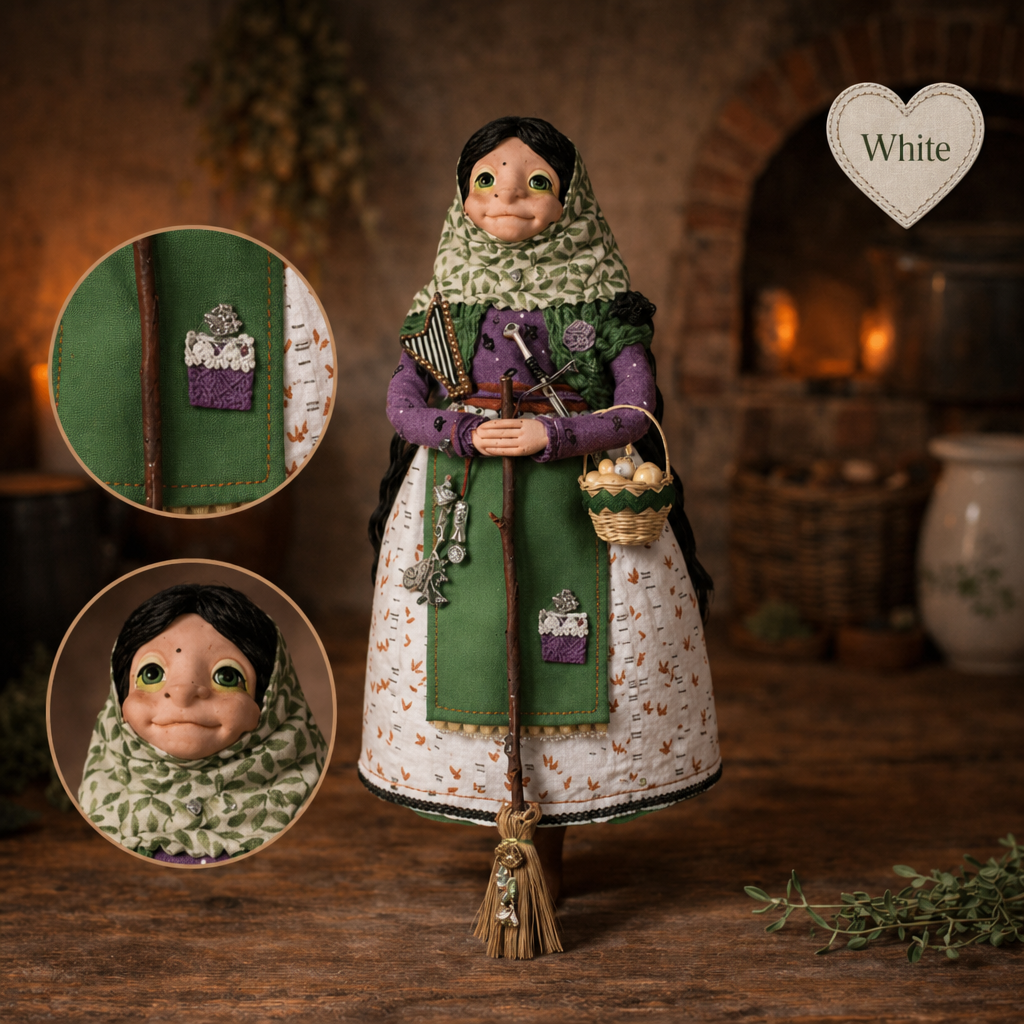 Handmade Kitchen Witch Doll