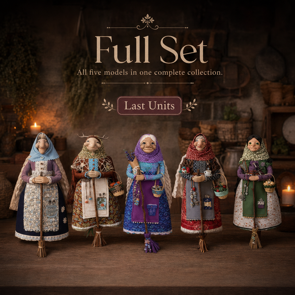 Handmade Kitchen Witch Doll